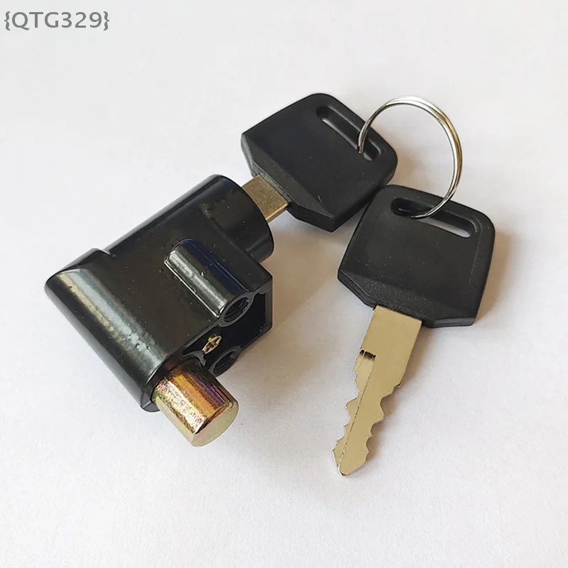 Secure Electric Vehicle Lock; Big Head Front Lock and E-bike Battery Box Anti-Theft - view 5