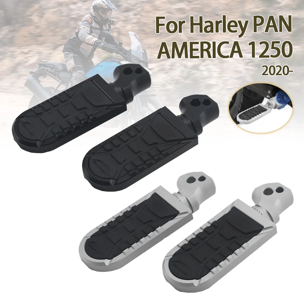 

Motorcycle Rear Footrest 360 Degree Adjustable Foot Pegs Rotatable FootPegs Rest For Harley PAN AMERICA 1250 Special