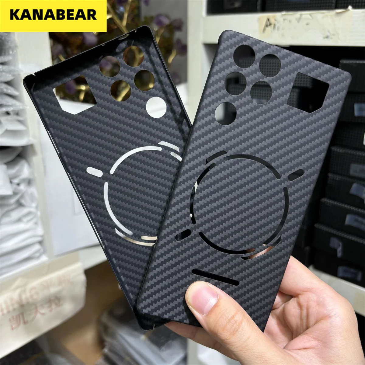 

Ultra-Thin Minimalist Kevlar Case for RedMagic 11 Pro,Aramid Fiber Matte Cover,Anti-Slip Wear-Resistant,Shockproof Anti-Scratch