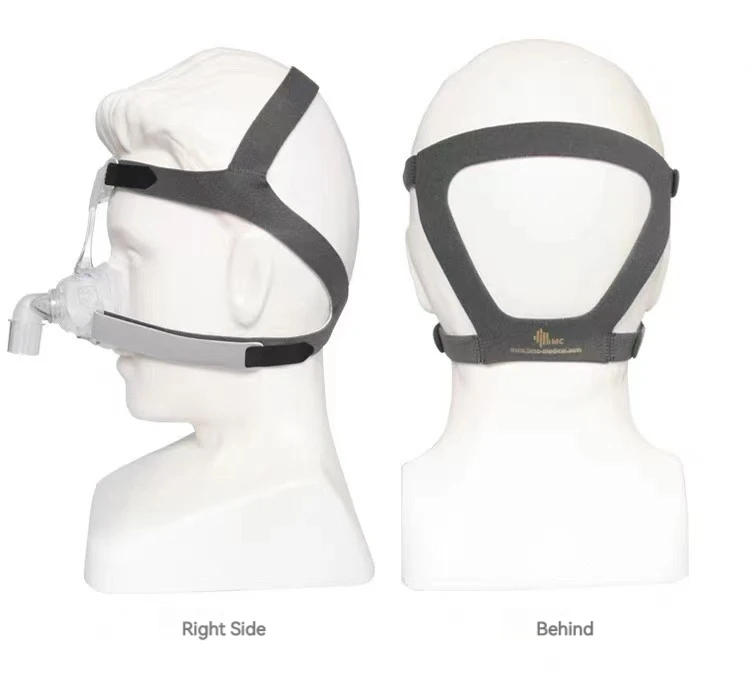 BMC F1A Full Face Mask Headgear Three-layer Fabric Sewn Wear-resistant CPAP Mask Textile Headband