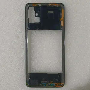 Bilashmart Housing Middle Frame Phone Samsung Galaxy A51 4G 2020 A515F Mid Housing case With Power Volume button Repair Parts