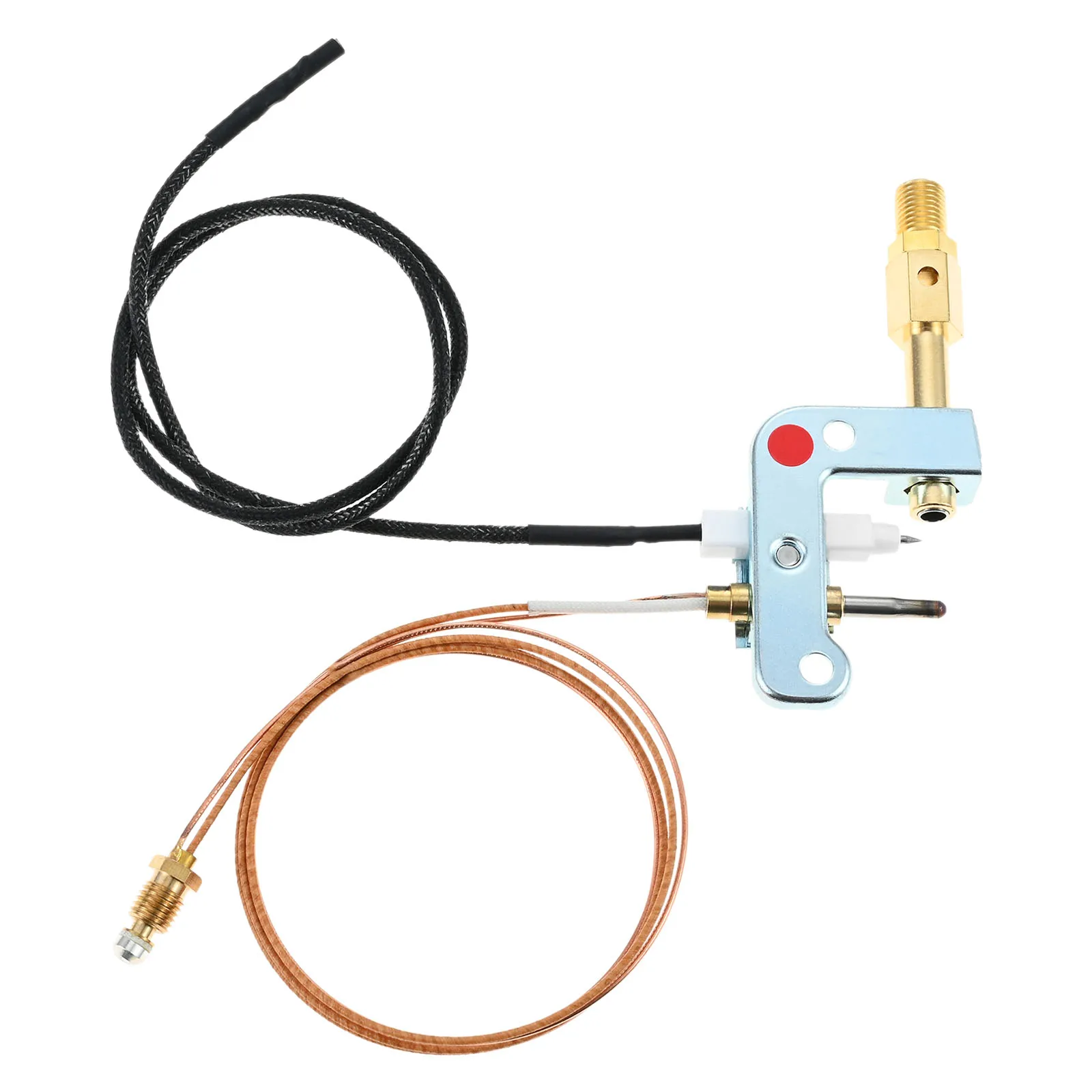 1Set LPG Pilot ODS 110803-02 Kit for Fireplace Replacement Vent Free Propane Gas Wall Heaters Pilot Bracket Thermocouple Igniter