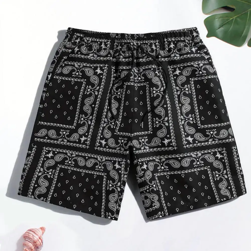 Elastic Adjustable Shorts 3d Printed Men's Summer Sport Shorts with Elastic Drawstring Waist Pockets Wide Leg for Streetwear