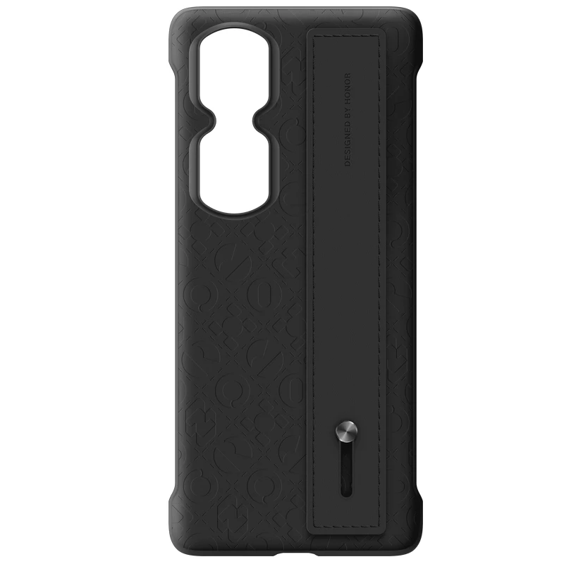 Original HONOR 90 Pro PU Leather Case with Portable Leather Hand Strap Protective Cover Shell for honor90 Pro