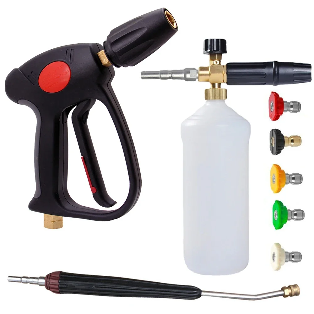 

4000psi Snow Foam Lance Water Gun Foam Gun Kit for Nilfisk-Alto Kew WAP IPC Portotecnica Professional Pressure Cleaning Machine