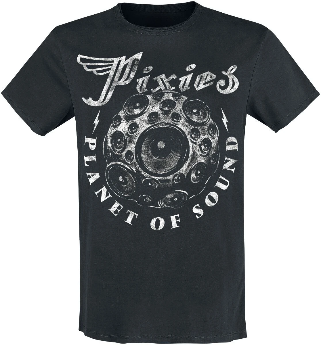Vintage Pixies Varsity Tiger Print T-shirt Men Women Rock Band Casual Cotton Streetwear Unisex Tee