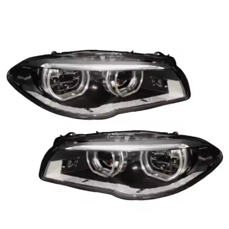 

LED Lights For BMW 5 Series F10 F18 11-17 Headlights Assembly Modified Angel Eyes LED Day Running Lights Turn Signal Auto Parts