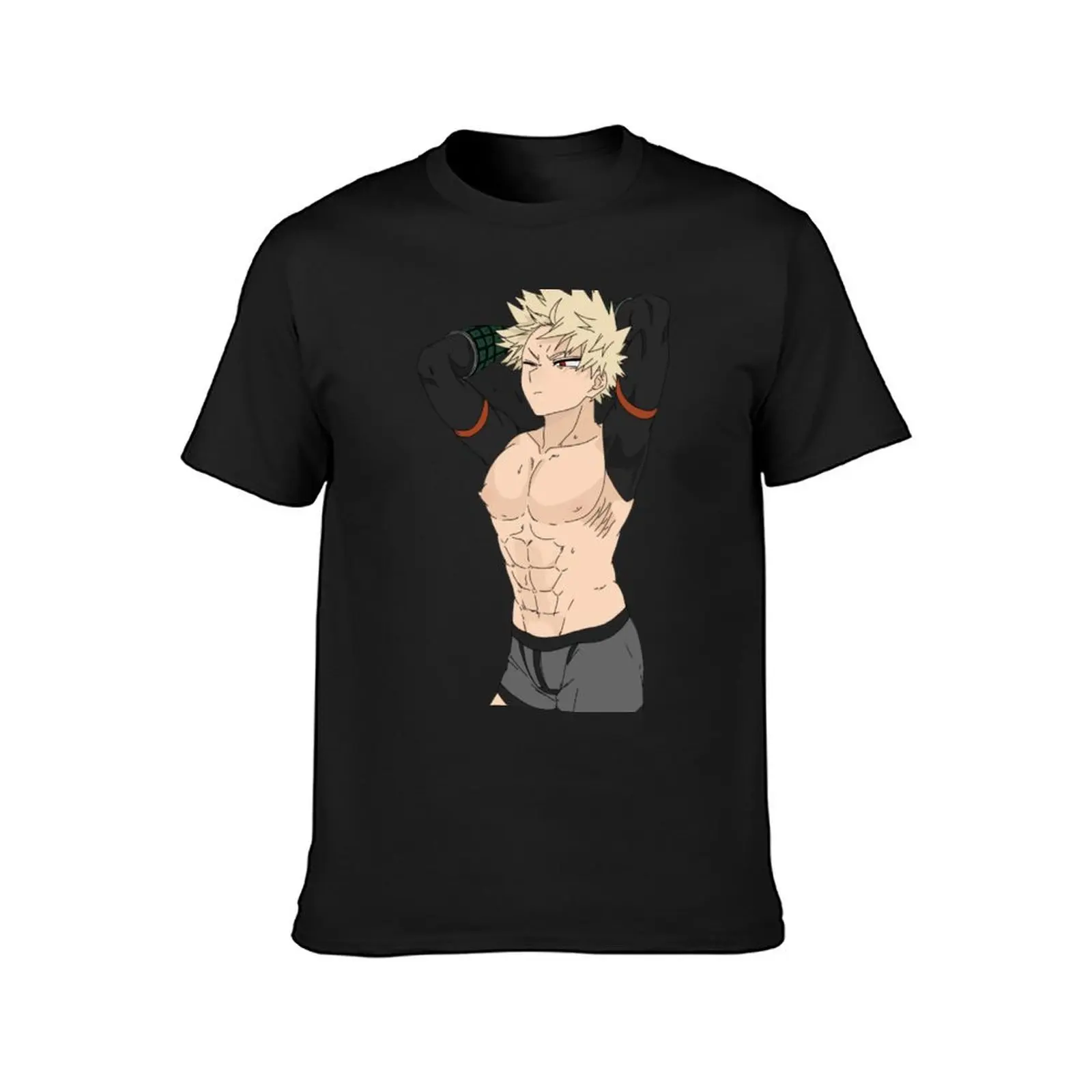 Bakugo Brings All the Boys to the Yard T-Shirt anime clothes blanks cute clothes Aesthetic clothing tshirts for men