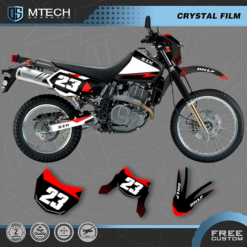 

DSMTECH Custom Team Graphics Decals Stickers Kits For SUZUKI DR650 1996-2014 2015 2016 2017 2018 2019 2020 2021 001