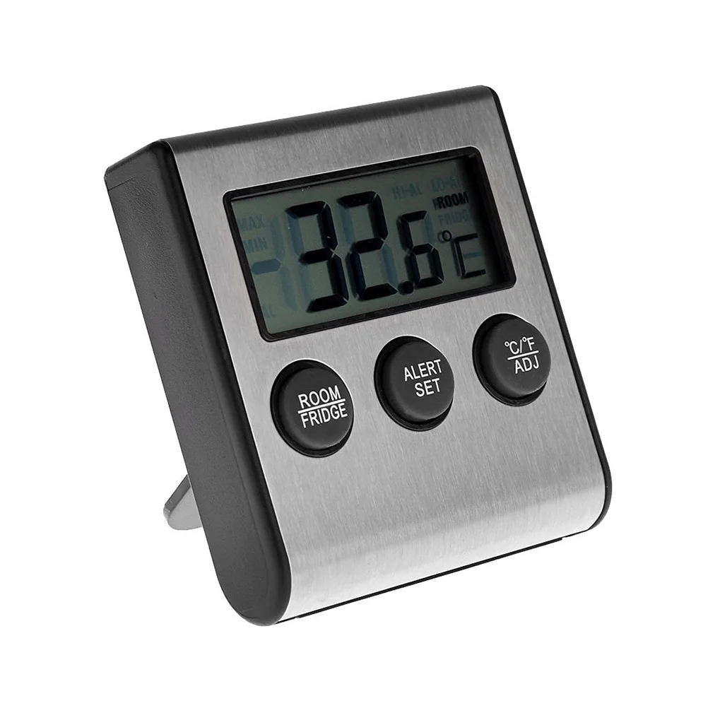 High and Low Temperature Alarm Thermometer for Fridge Electronic Digital Refrigerator Indoor Number