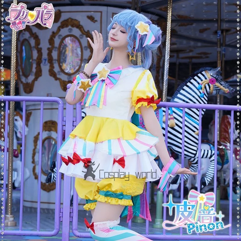 Pripara TRIANGLE Junon、Pein、Kanon cosplay costumes stage costume Lolita dress full set