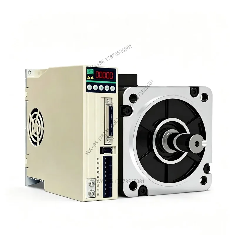 Rated Power 400w 750W Plc Hollow Shaft Integrated Shaft Encoder and Controller 1500 Watt Sewing Machine Servo Ac Motor