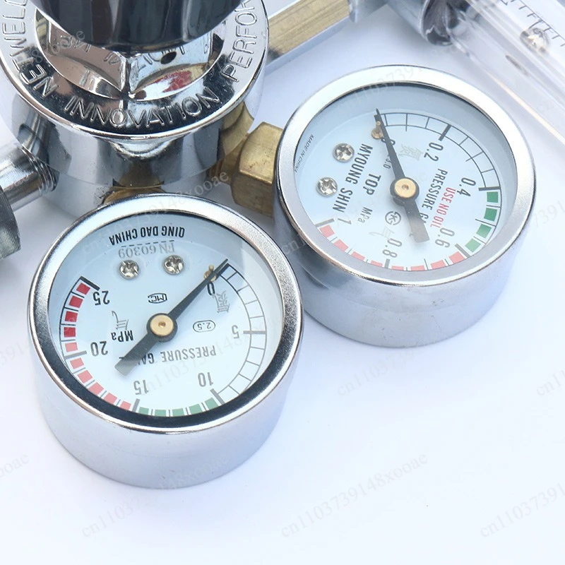 Welded and cut nitrogen flow meter YQD 731L instrument nitrogen meter/helium meter argon