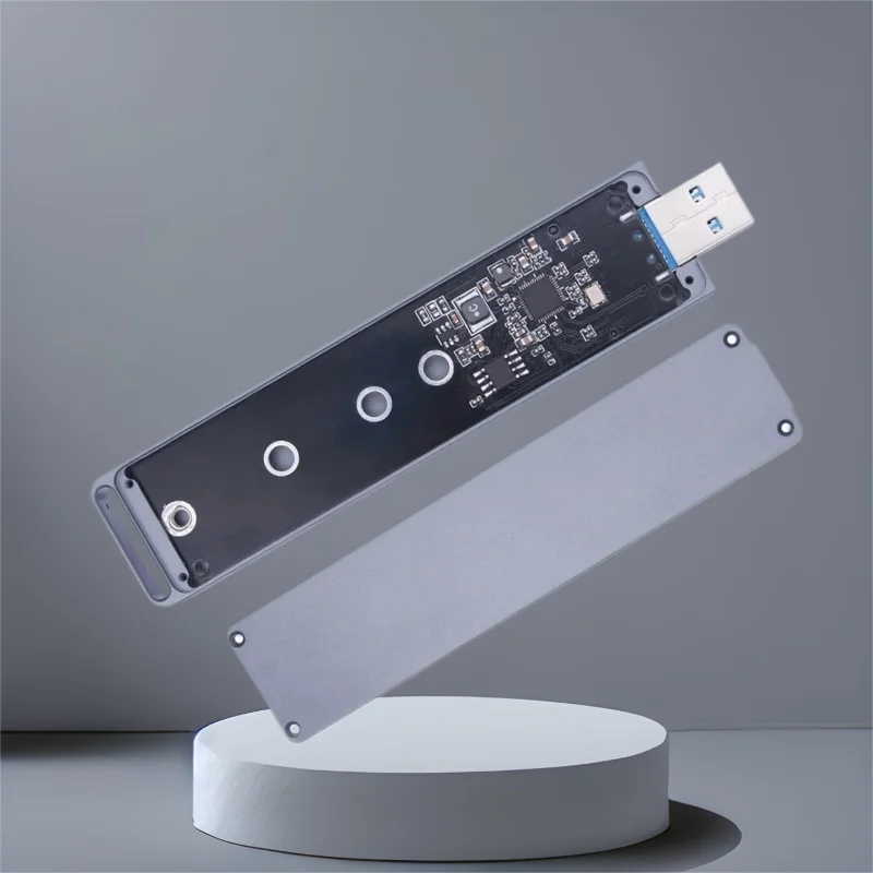 

Корпус M.2 SATA SSD Алюминиевый корпус 6 ГБ Магнитный колпачок с ремешком Поддержка 2230 2242 2260 2280 M2 SATA SSD Дизайн с прямым разъемом