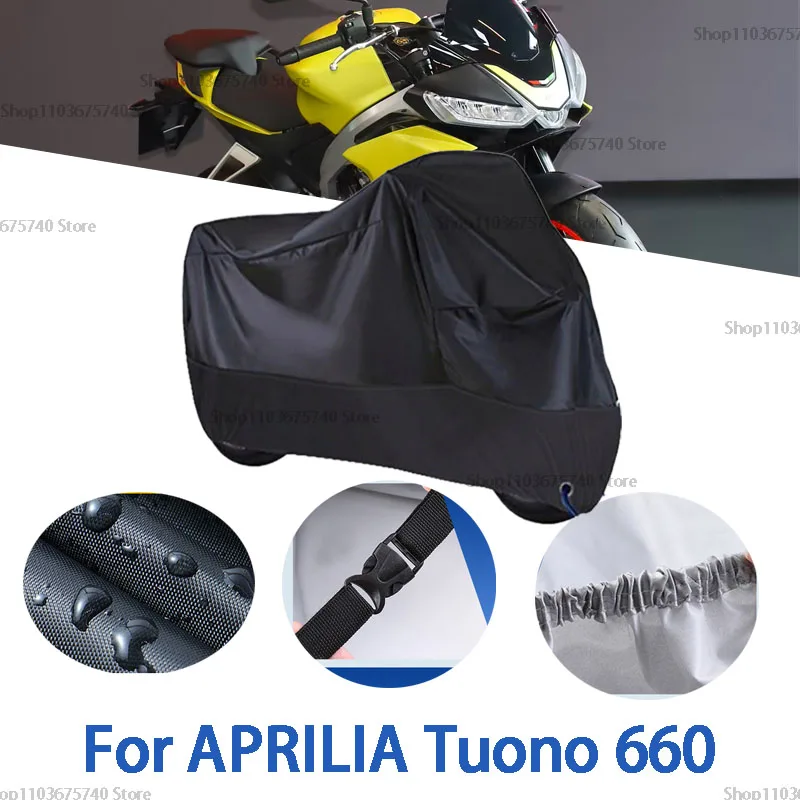

Motorcycle Full Covers For APRILIA Tuono 660 Car Outdoors Sun Protection Dust No Ear Thickened Oxford Clothcover Accessories