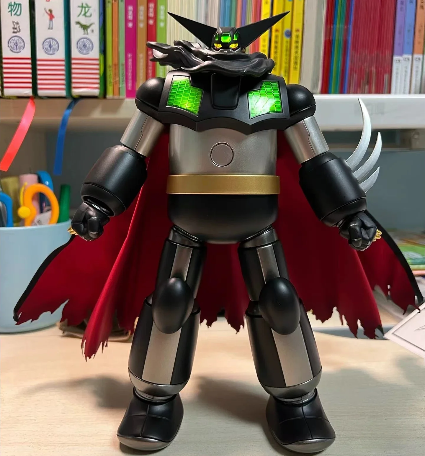 In stock Original BLITZWAY Getter Robo The Last Day of The World Black Getter Robo  Armageddon Change Anime Model Toy Gift