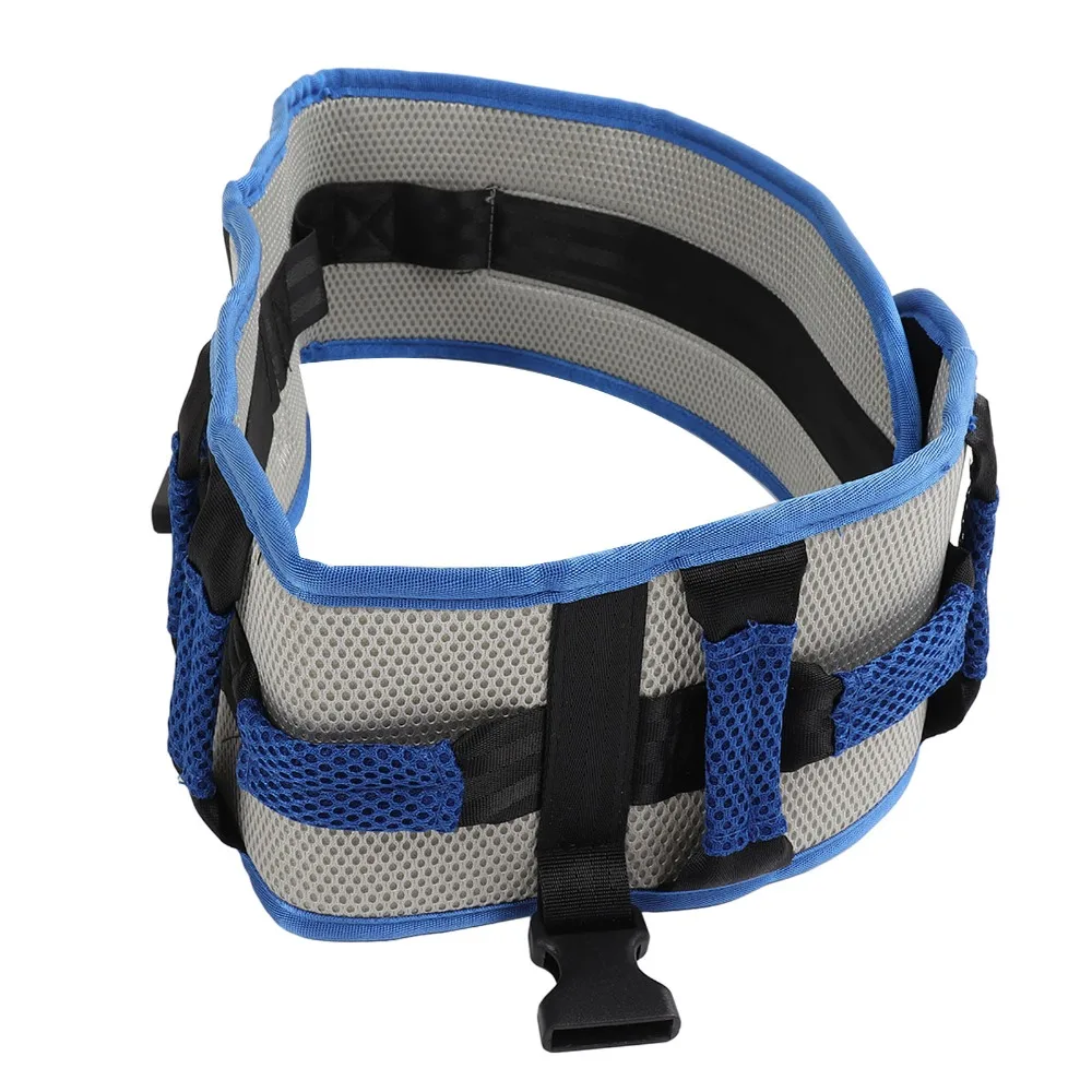 Blue Rehabilitation Transfer Belt EVA Multiple Sizes Patient Walking Aid Belt Transfer Gait Belt Disabled Daily Mobility Support