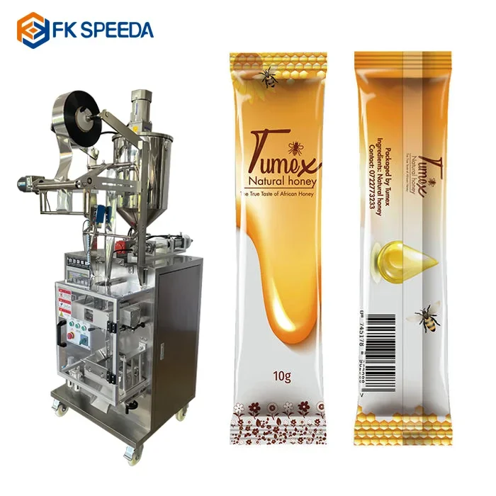 Automatic Special Honey Bag Packing Machine Viscous Liquid Honey Sachet Filling Packing Machine Honey Stick Packaging Machine