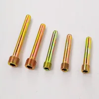 Tornillo de pastilla de freno de disco para motocicleta, M10 M8, debajo de la bomba, tapa de cabeza hueca hexagonal, pastilla de freno de disco, perno de guía fija