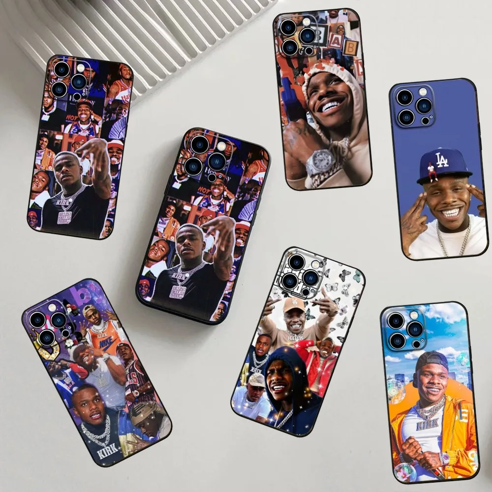 

Rapper D-DaBaby Phone Case For iPhone 16,15,14,13,12,11,Pro,X,XS,Max,XR,Plus,Mini Soft Silicone Black Shockproof TPU