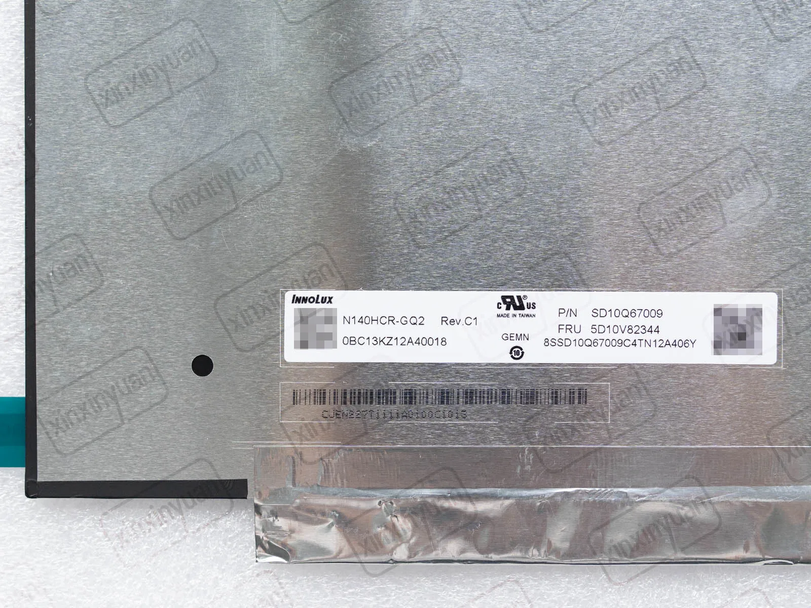 Imagem -03 - Tela do Portátil Ips para Lenovo 14.0 Ips N140hcr-gq2 5d10v82344 Suporte E-privacidade 500 Nits 100 Srgb Fhd1920x1080 30 Pinos Edp Novo