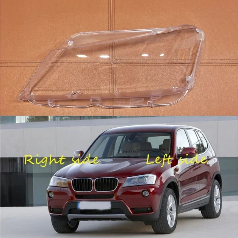 

Car Headlamp Lens For BMW X3 F25 X4 F26 2010 2011 2012 2013 Car Headlight cover Headlamp Lens Auto Shell Cover