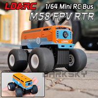 LDARC M58 FPV 1/58 MINI RC Simulated Electric Model Monster Truck RWD RTR 2.4GHz Adult Children's Tabletop Toys