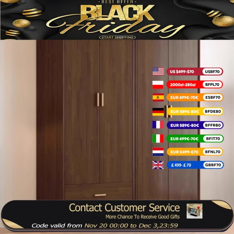 

Nordic Storage Organizer Wardrobes Wood Doorable Minimalist Bedroom Closet Wardrobes Clothes Shelf Guarda Roupa Furniture