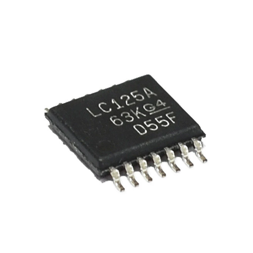 Chip di logica del TSSOP-14 del chip LVC125A dello schermo originale genuino 5PCS