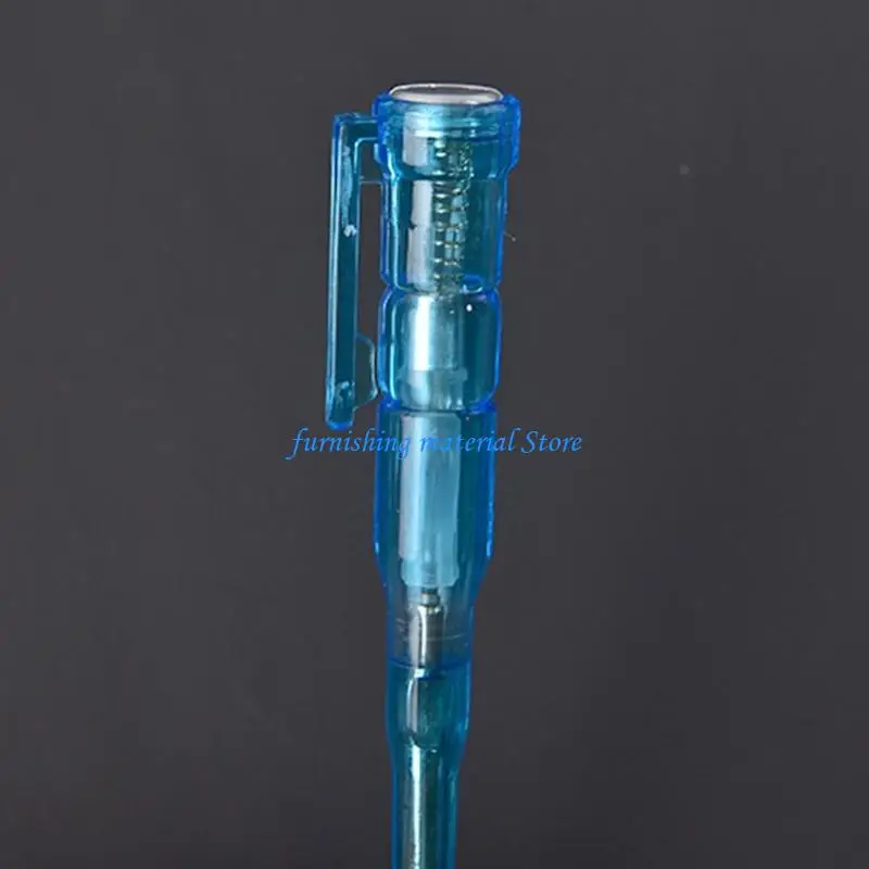 Y5GD High Sensitivity Plastic Screwdriver Test Pen Detects 100-500V Circuits With Enhancing LED Brightness For Easy