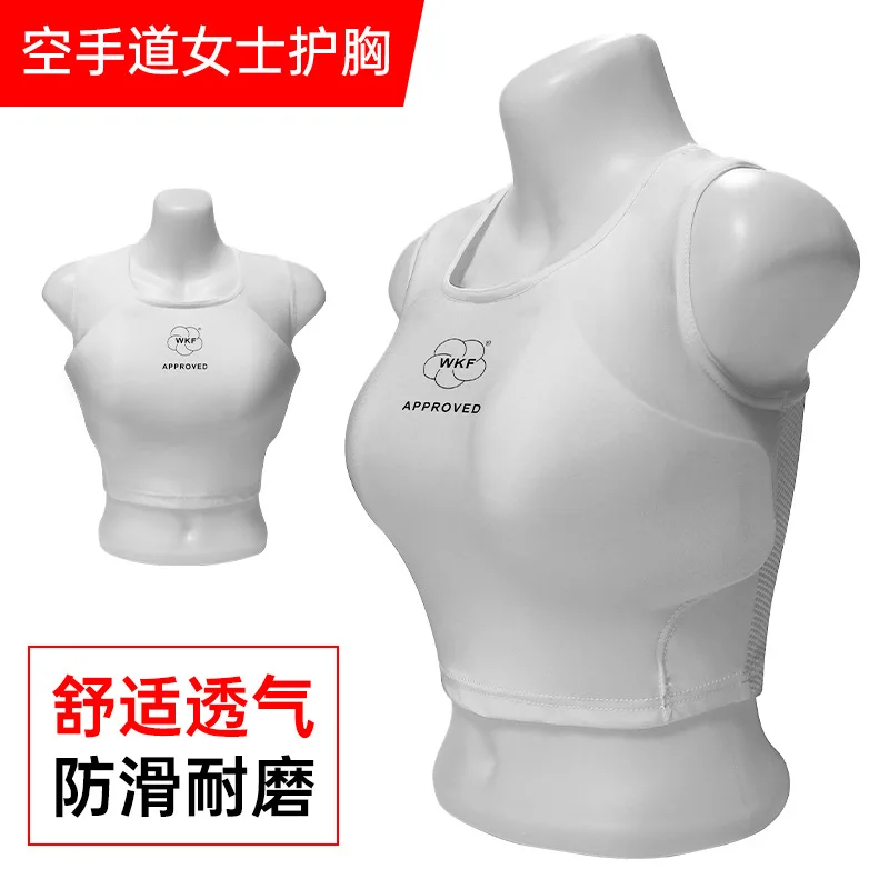 Karate Women's Chest Protector Upgraded Protective Gear Women's Vest