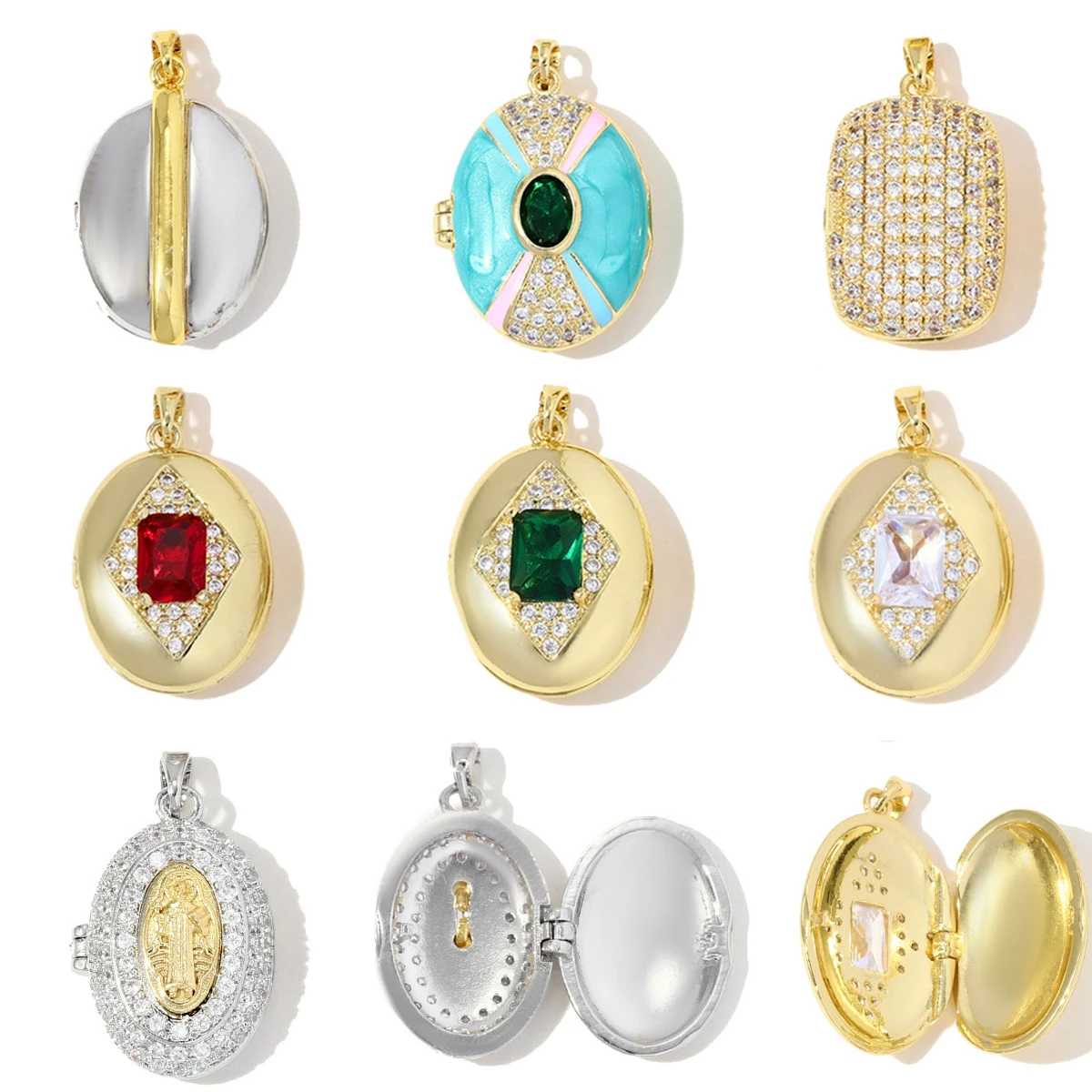 3Pcs/Lot Copper Zir…