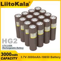 LiitoKala 100% Original HG2 3.7v 18650 3000mAh batteries 3.6V discharge 20A dedicated high-Power Rechargeable battery