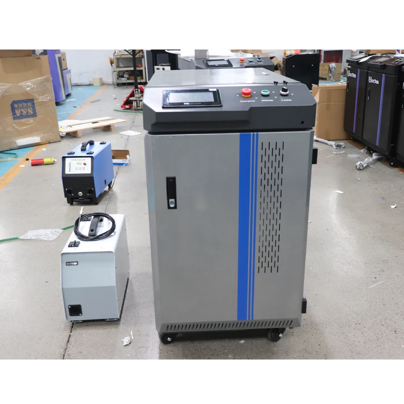 

3KW Handheld Fiber Laser Welding Machine With Double Welding Wire Filling Stainless Steel Part Laser Welder Machine