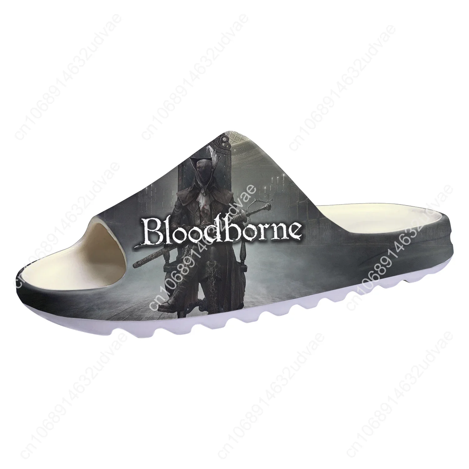 Bloodborne Custom Made Soft Sole Sllipers Home Clogs Step On Water Shoes Mens Womens Teenager Bathroom Beach Step In Slliper