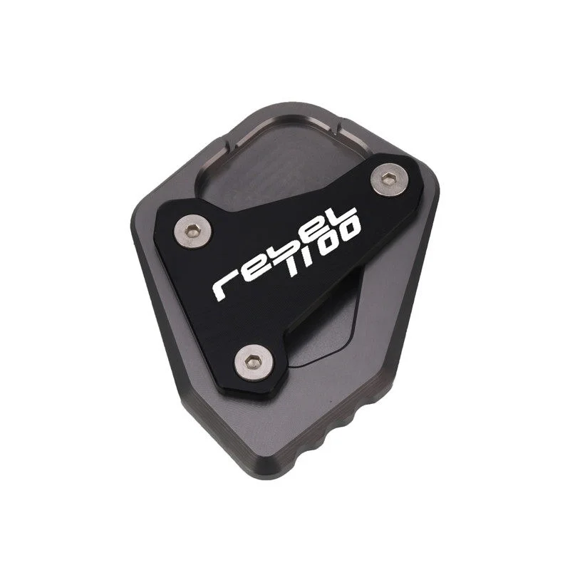 Motorcycle CNC Kickstand Foot Side Stand Extension Pad Support Plate Enlarge Stand For HONDA REBEL CMX1100  rebel1100  2020-202 view 4