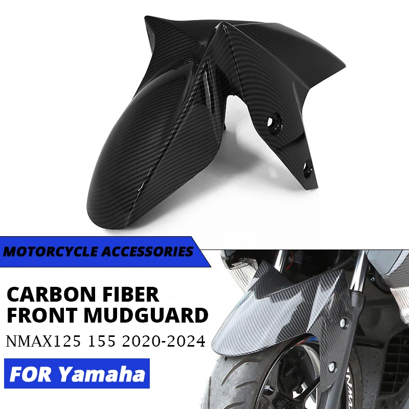Protector de Salpicaduras para Guardabarros Delantero de Motocicleta para Yamaha NMAX125 155 2020-2024, Protector de Carenado Deslizante para Yamaha NMAX-125 155 2020-2024