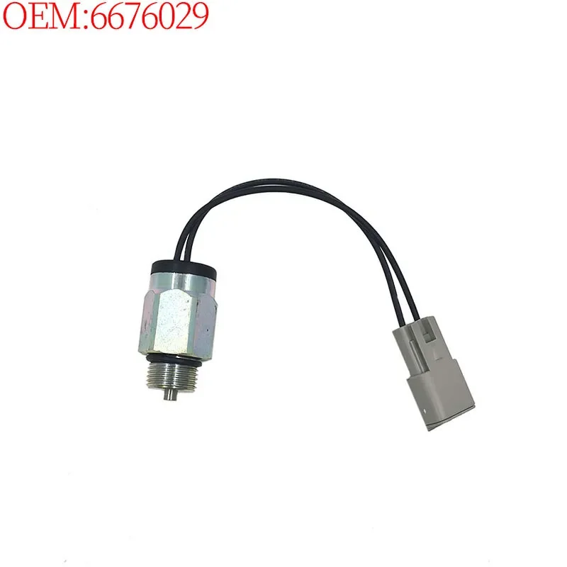 

Excavator Construction Machinery Accessories Suitable for Bobcat Flameout Solenoid Valve 6676029 High Quality Brand New Parts