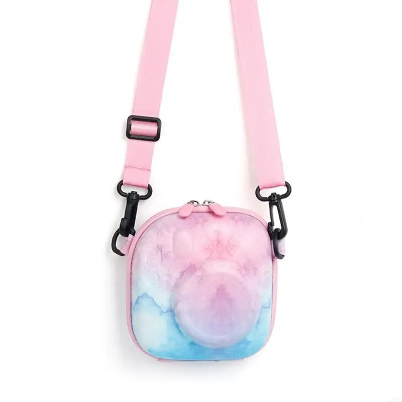 حقيبة تخزين ملونة لـ mini7 +/8/9/12/40/11 كاميرا EVA حافظة صلبة حقائب كتف للكاميرا حقيبة كروسبودي لعشاق #4