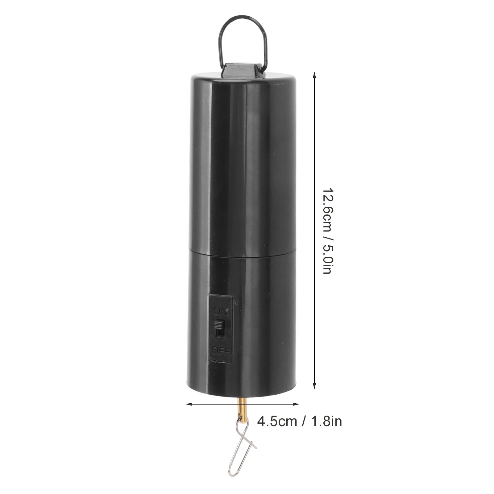 E9 Battery Operated Hanging Display Wind Spinner Motor Hanging Black Rotating Motor for Wind Spinner Wind Chimes Garden Decor - view 6