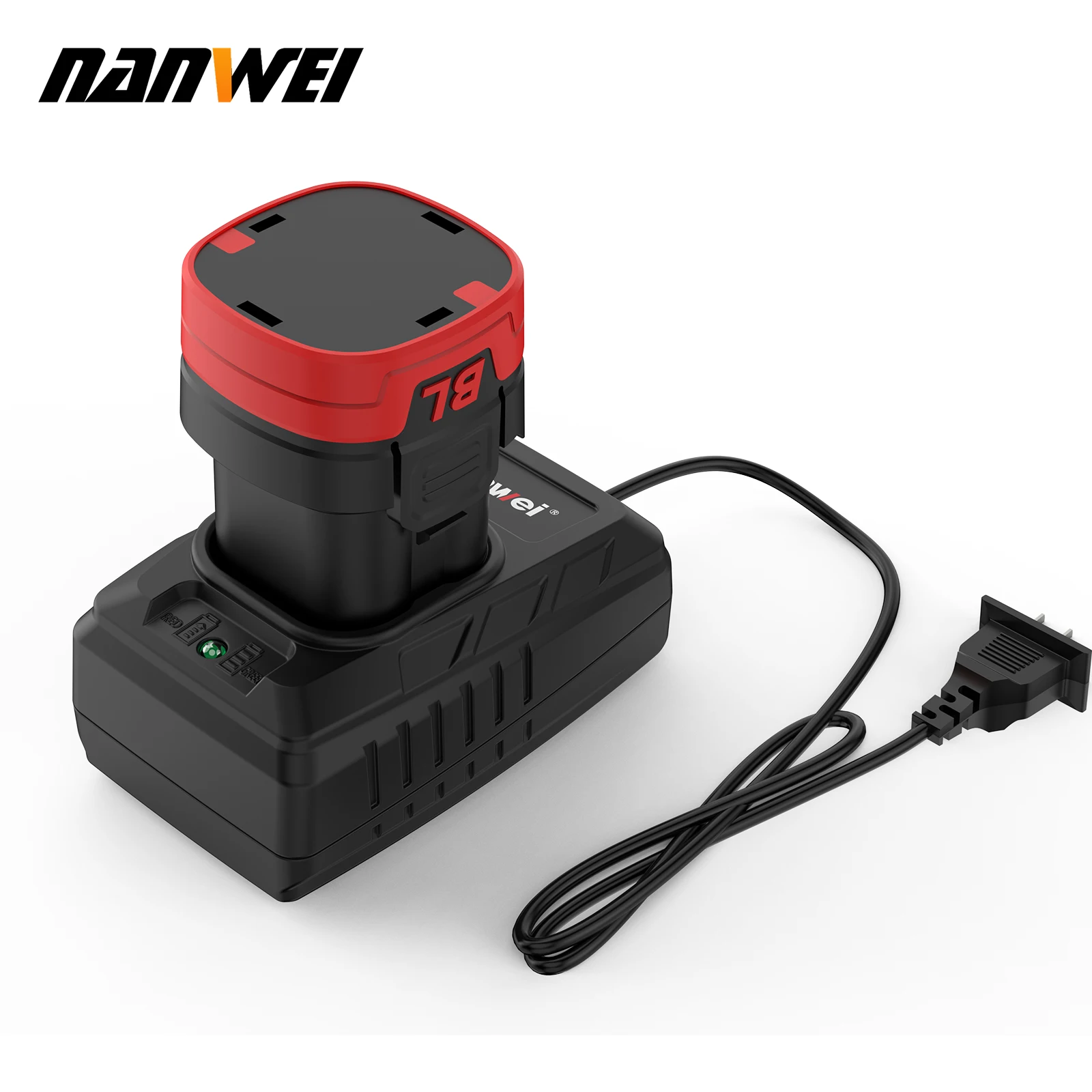 NANWEI-Chargeur de batterie pour perceuse électrique, tournevis, outils électriques