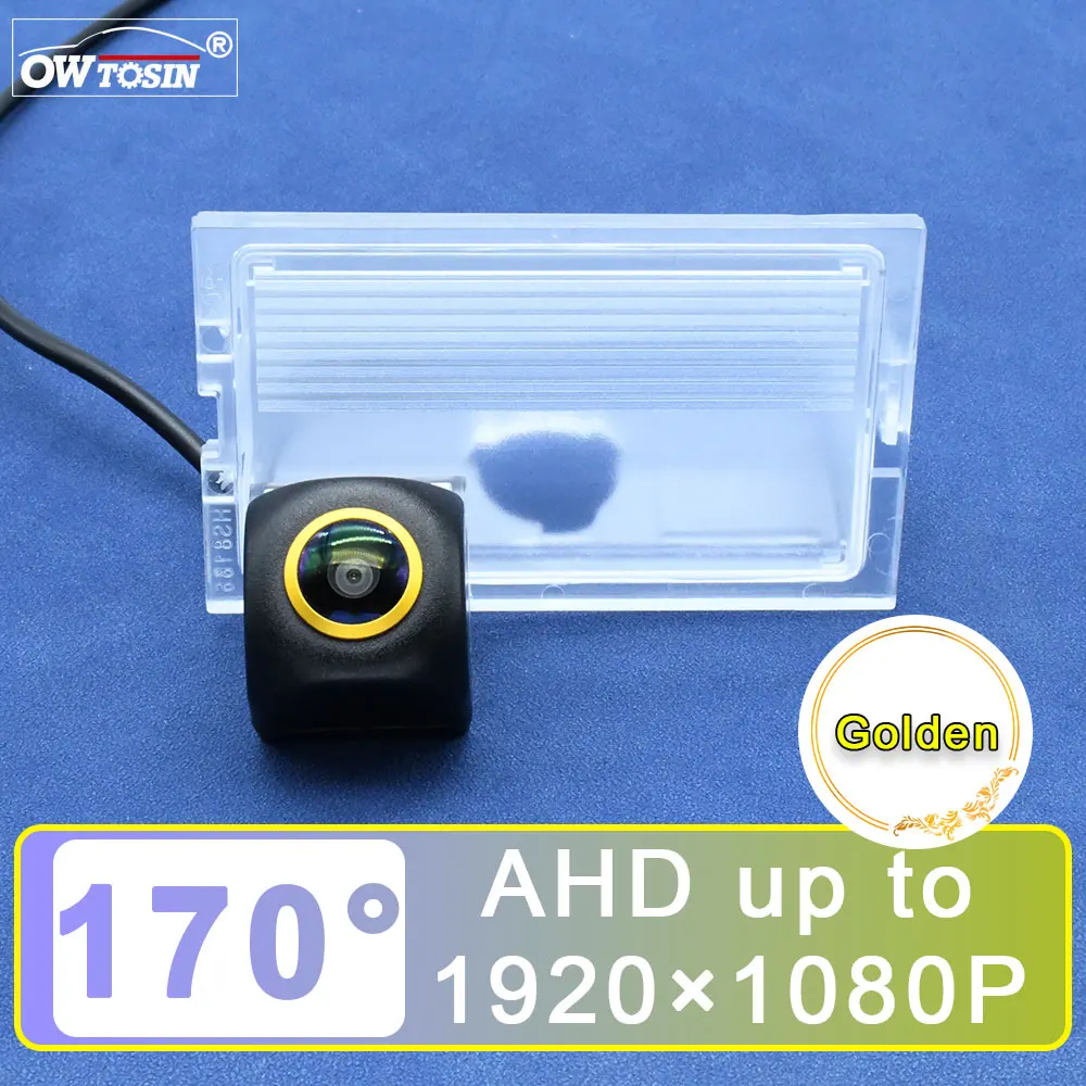 AHD 1080P 170° Golden Lens Vehicle Car Rear View Camera For Land Rover Freelander 2 2006  2007 2008 2009 2010 2011 Car Monitor