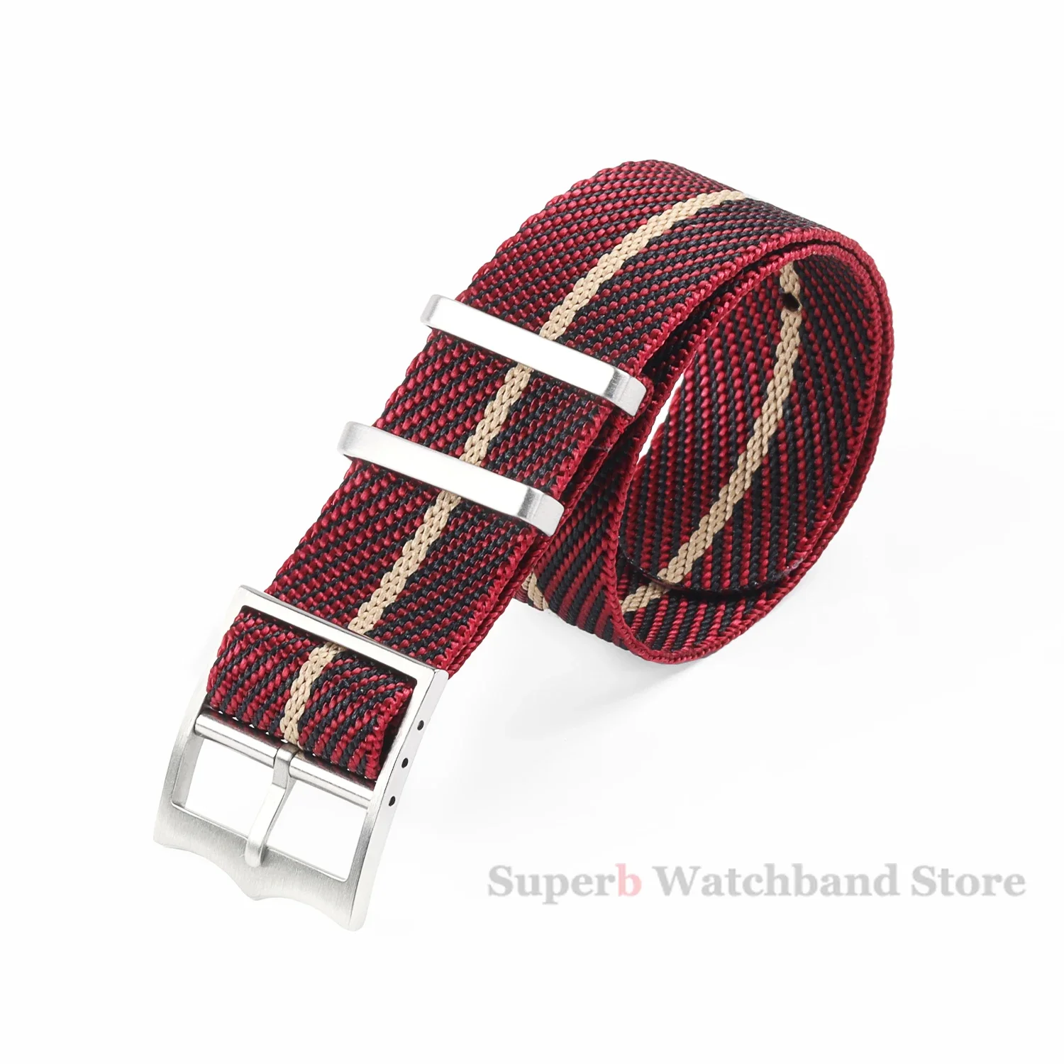 20mm 22mm Premium Nylonarmband für Tudor Canvas Militäruhrenarmband für Seiko Stoffarmband für Rolex-Armband Bronzeschnalle