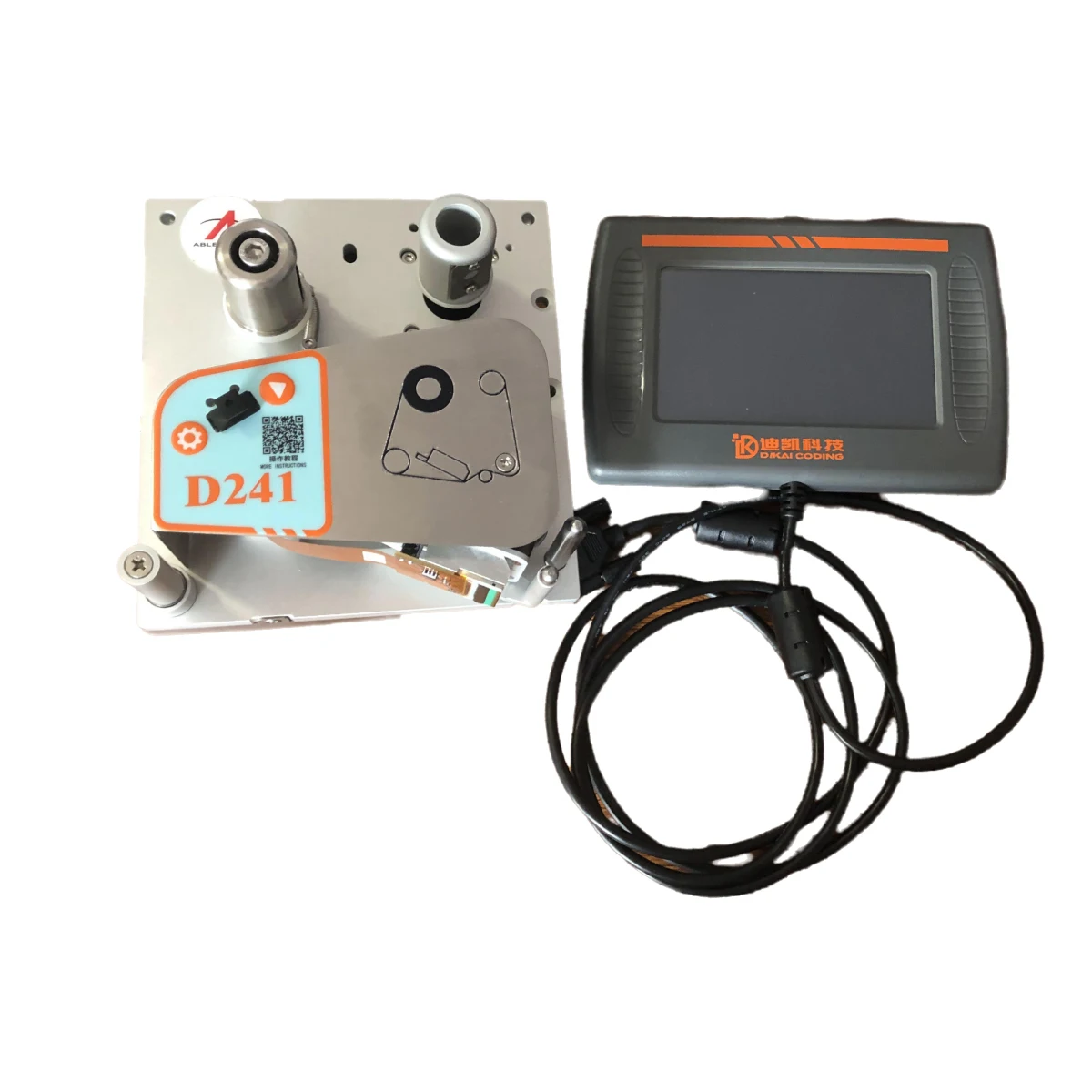 

24mm Batch Number Barcode Printing Machine D241 Dikai Thermal Transfer Overprinter