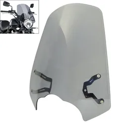 waase For Kawasaki Vulcan S 650 EN650 2015-2017 2018 2019 2020 2021 2022 2023 Windscreen Windshield Shield Screen With Bracket
