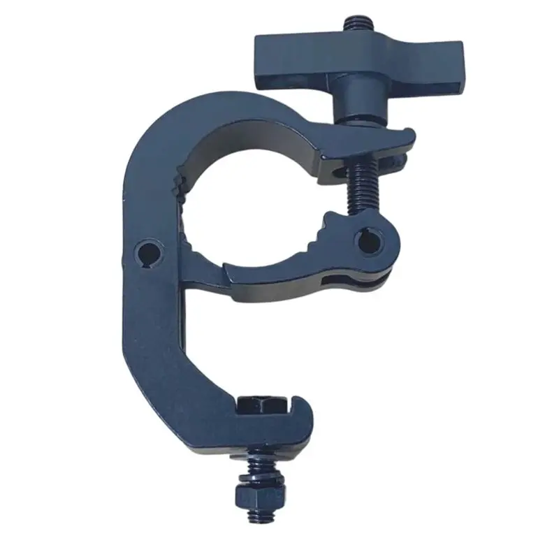 【THANKSGIVING DAY】Heavy Duty For Stage Clamp With G Hooks, 40-52Mm Truss Tube Aluminum Alloy Design, 200KG Load Capacity For DJ