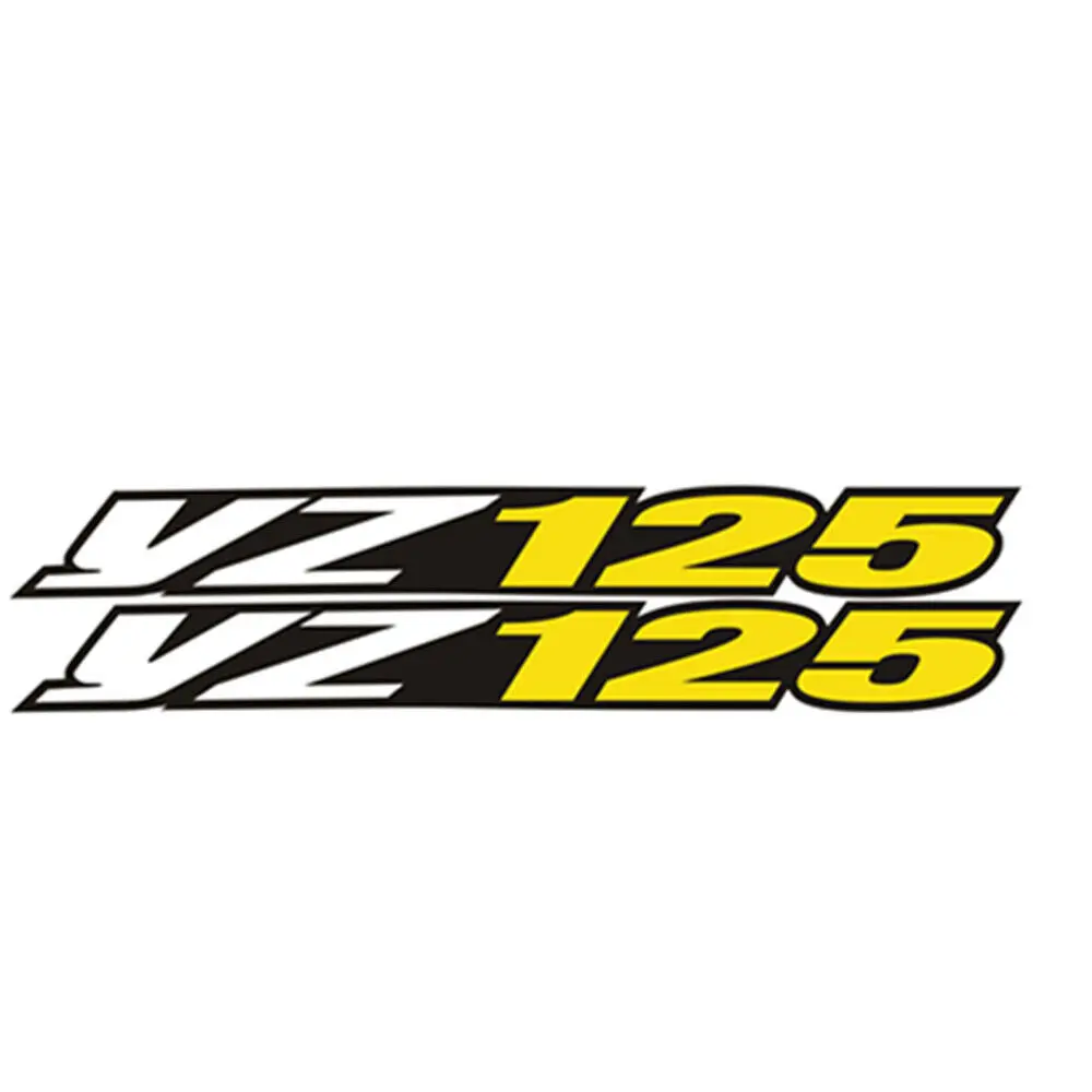 오토바이 스윙 암 체인 드라이브 박스 장식 데칼 반사 스티커, 야마하 YZ125 YZ125X YZ 125 125X 1974-2022 용 액세서리