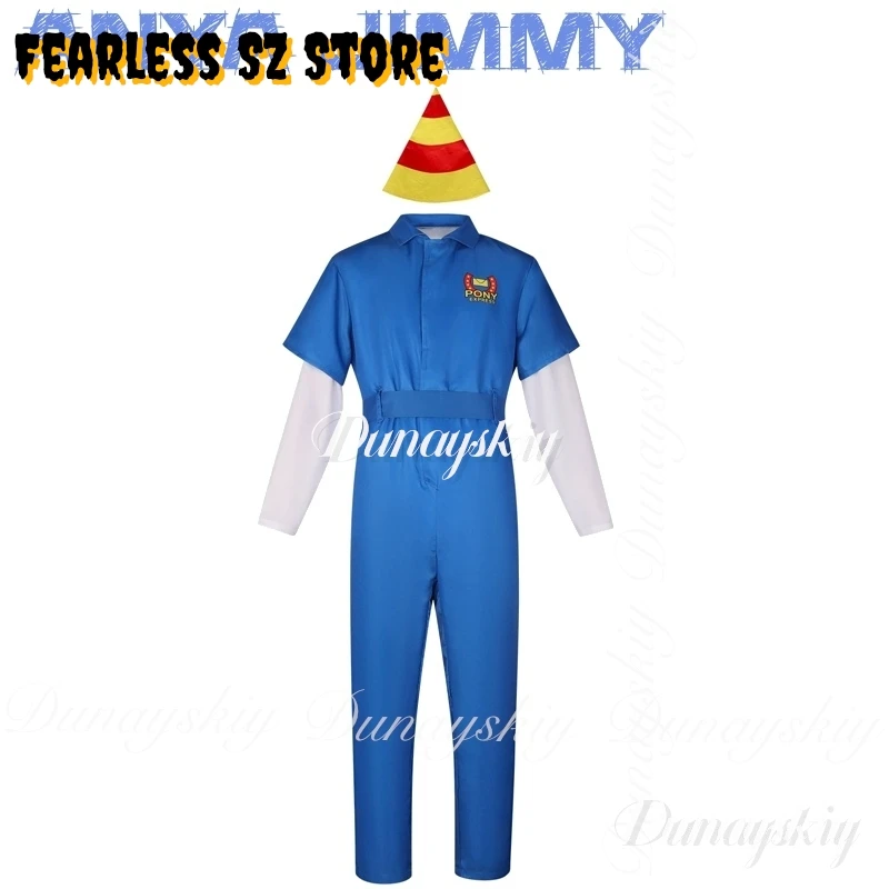 Game Mouthwashing Cosplay Nurse Anya Jimbo Cosplay Costume Women Anya Jimmy Barnes Jumpsuits Hat Uniform Suit Role Play Outfit view 5