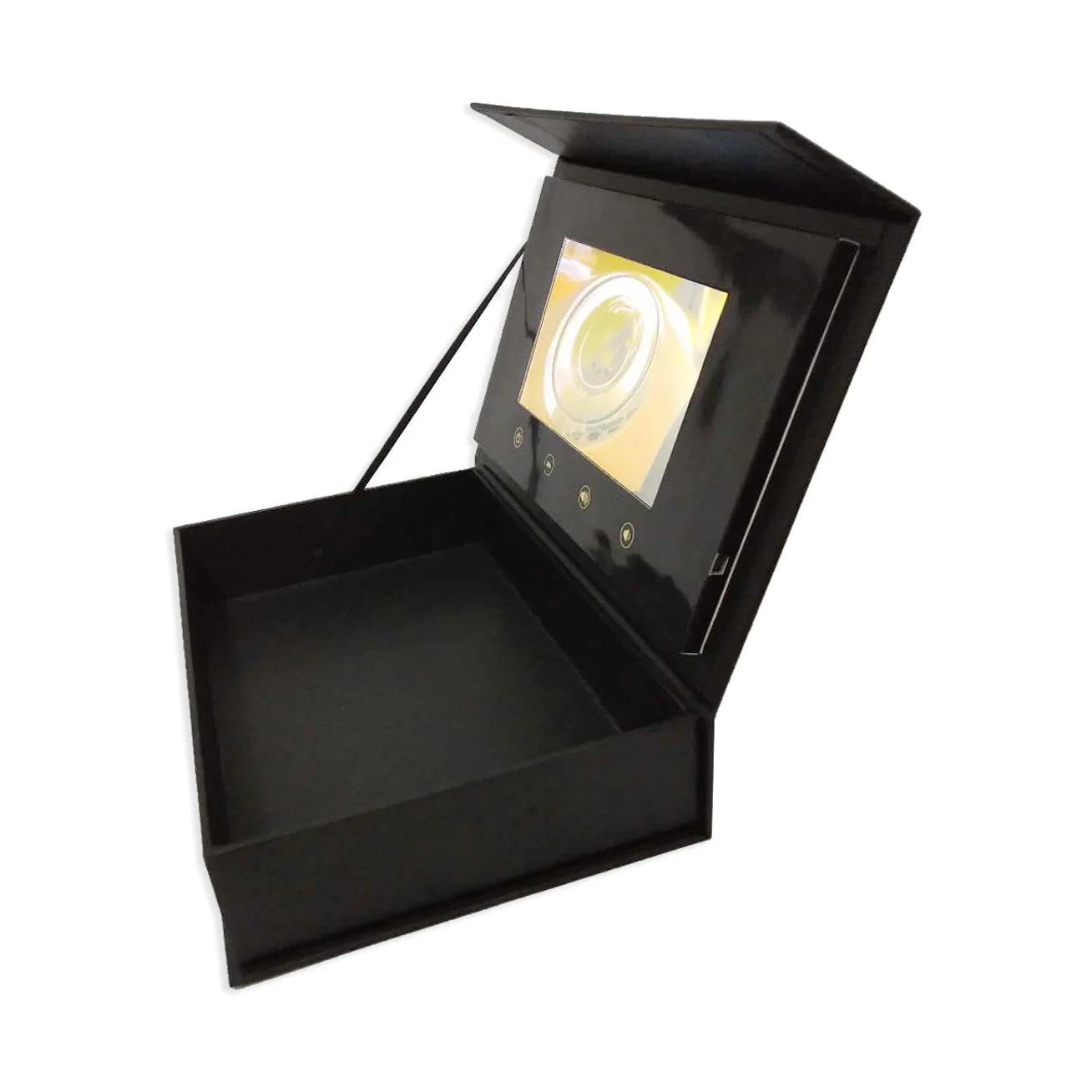 

Cheap Price 7 Inch LCD Screen Video Box Paper Material With Function Buttons For Packaging