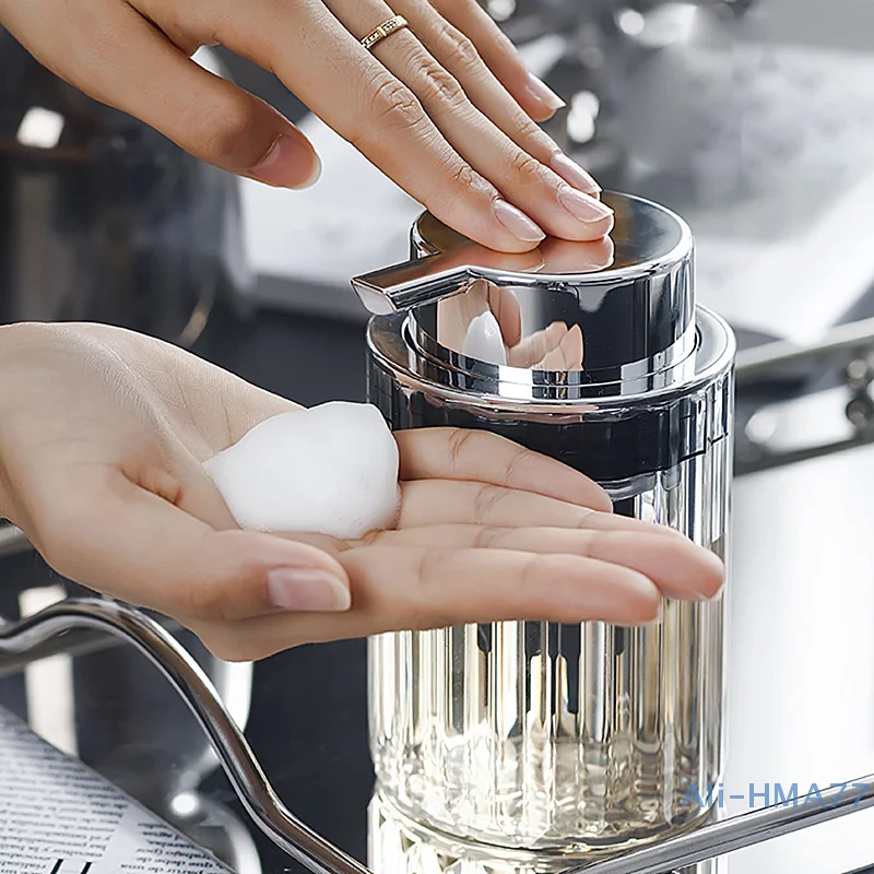 プレスタイプのフォームボトル,ハンドサニタイザーディスペンサー,大容量,クリーニングフォームボトル,シャワージェルバブルメーカー